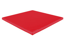 Matten - speelmat - Urban - 140 x 140 x 3 cm - tomaat - per stuk
