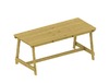 INSTRUCTIETAFEL - OUTDOOR - HOUT - PER STUK