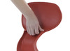 Stoel - Kunststof Kuip - Gripz - Vierpoots - Zithoogte 35 Cm