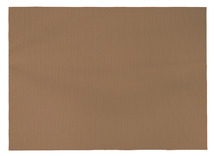 Karton - golfkarton - 260 g - 50 x 70 cm - naturel - set van 10