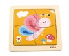 Houten puzzels - insecten - set van 3