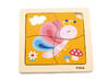Houten puzzels - insecten - set van 3