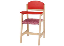 Poppen - hoge poppenstoel - 28 x 29 x 60 cm - per stuk