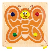 Speelwand - magnetisch vlinderlabyrint