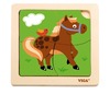 Houten puzzels - boerderijdiere van 3