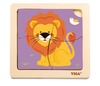 Houten puzzels - wilde dieren - 3