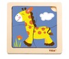 Houten puzzels - wilde dieren - 3