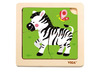 Houten puzzels - wilde dieren - 3