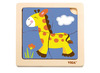 Houten puzzels - wilde dieren - 3