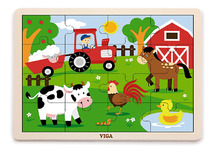 Puzzel - de boerderij 16st