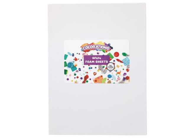 Vellen - Foam - A4 - 2 Mm - Wit - Pak Van 10 Vellen