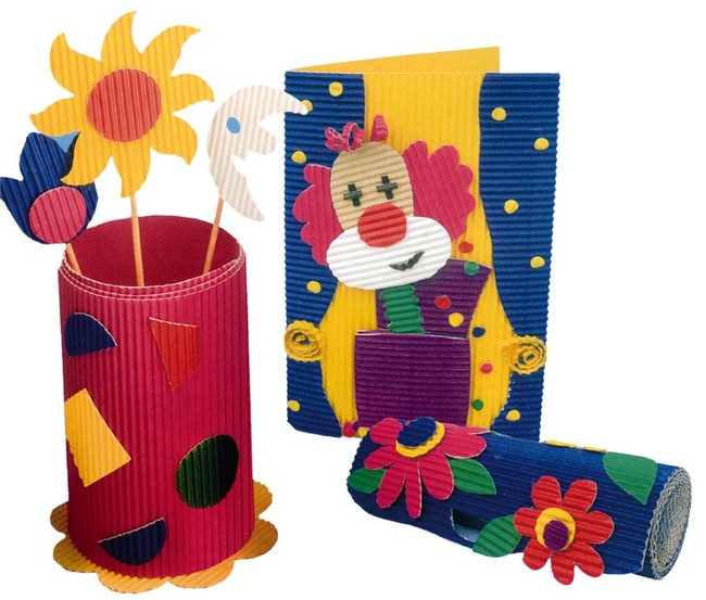 Karton - Golfkarton - 10 Kleuren - 50 X 70 Cm - Set Van 10 Assorti