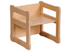Montessori speelmeubels - Woodjoy - kubusstoel - per stuk