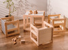Montessori speelmeubels - Woodjoy - kubusstoel - per stuk