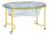 Tafel - zand- en watertafel - Weplay - transparant - 44-58 cm - per stuk