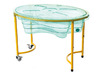 Tafel - zand- en watertafel - Weplay - transparant - 44-58 cm - per stuk