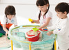 Tafel - zand- en watertafel - Weplay - transparant - 44-58 cm - per stuk