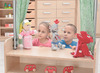 Speelmeubel - poppenkast - theater en winkel - poppentheater - 89 x 41 x 125 cm - per stuk