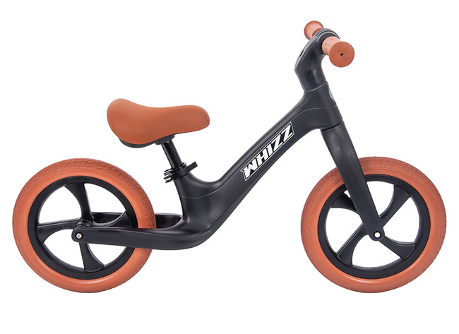 Fiets - Loopfiets - Whizz - Zwart - Per Stuk