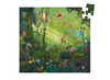 Puzzel - silhouetpuzzel - Djeco - dans in de jungle - 100 puzzelstukken - karton - per stuk