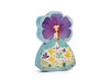 Puzzel - silhouetpuzzel - Djeco La Princesse Du Printemps - karton - lenteprinses - 36 puzzelstukken - per stuk