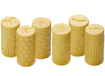 Stempels - kleistempels - Yellow Door Let's Roll Garden Bugs - tuininsecten - rollers - boetseren - per set