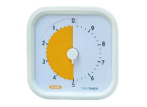 Timer - Time Timer MOD Education Edition - 10 minuten - wit - 9 x 9 cm - per stuk