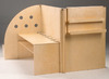 Speelwand - Dusyma Klax - 134 x 101,5 x 143,5 cm - berk - per stuk
