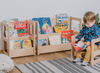Montessori speelmeubels - Woodjoy - boekenrek mini - per stuk