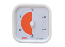 Timer - Time Timer MOD Education Edition - 30 minuten - wit - 9 x 9 cm - per stuk