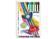 Stiften - schrijfstiften - Staedtler Triplus Fineliner - set van 13 assorti