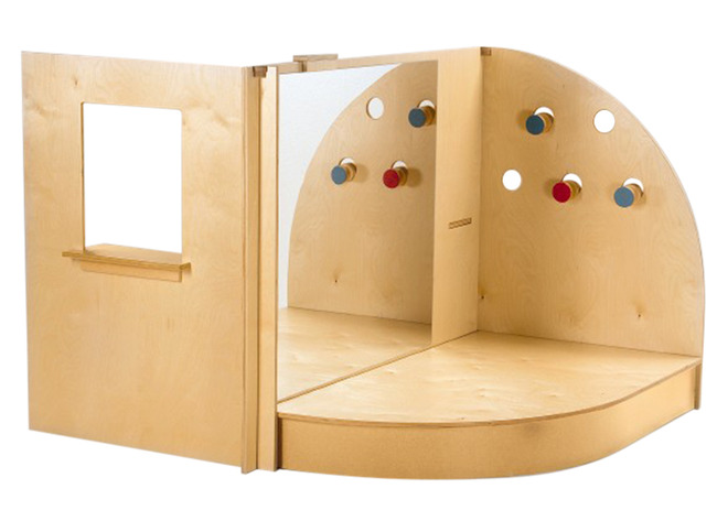 Speelwand - Dusyma Klax - 139 X 101,5 X 143,5 Cm - Berk - Per Stuk