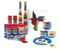 Zandkorrels - Collall ColorAll - gekleurd - set van 10