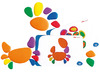 Regenboogstenen - basisset