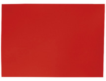 Karton - Bristol - 270 g - 50 x 70 cm - rood - set van 10