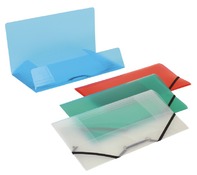 Mappen - elastomap - Exacompta - met kleppen - 23,5 x 12 cm - per stuk