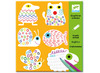Schrijftechniek - Grafische Dieren 18 Kaarten