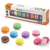 Koopwaar - hout - macarons - set van 8