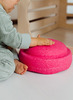 Stapelstein - Aanvullingsstenen - fuchsia - Per stuk