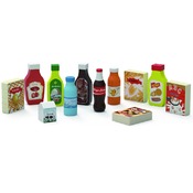 KOOPWAAR - HOUT - VOEDINGSWAAR - SET VAN 12