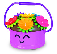 WISKUNDE INITIATIE - LEARNING RESOURCES - POPPY THE COUNT & STACK FLOWER POT
