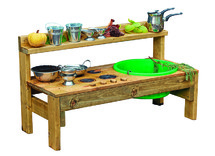 Keuken - modderkeuken - 100 x 42 x 57 cm - hout - per stuk