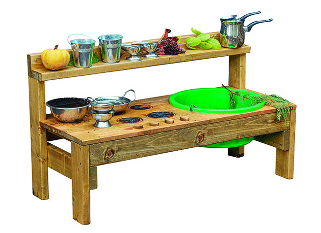 Keuken - Modderkeuken - 100 X 42 X 57 Cm - Hout - Per Stuk