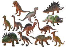 Dieren - dino's - economy set - set van 12