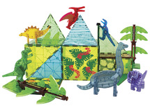 Constructie - MAGNA-TILES - dino world xl - 50-delig stuks