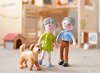 Poppenhuis - Haba - Little Friends - speelset - grootouders - set van 3