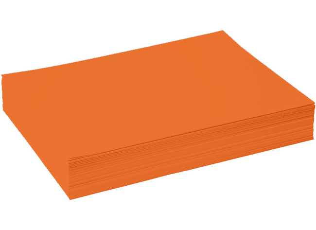 Papier - Fotokopieerpapier - Clairefontaine Trophée - A4 - 120 G - Feloranje - Pak Van 250 Vellen