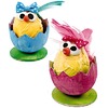 Figuren - papier-maché - eierschalen - Pasen - set van 3