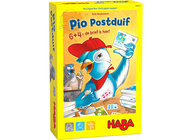 Wiskunde Initiatie - Spel - Haba - Pio Postduif - Per Spel