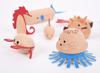 Speelfiguren - tickit Wooden Sea Creatures - houten zeedieren - set van 10